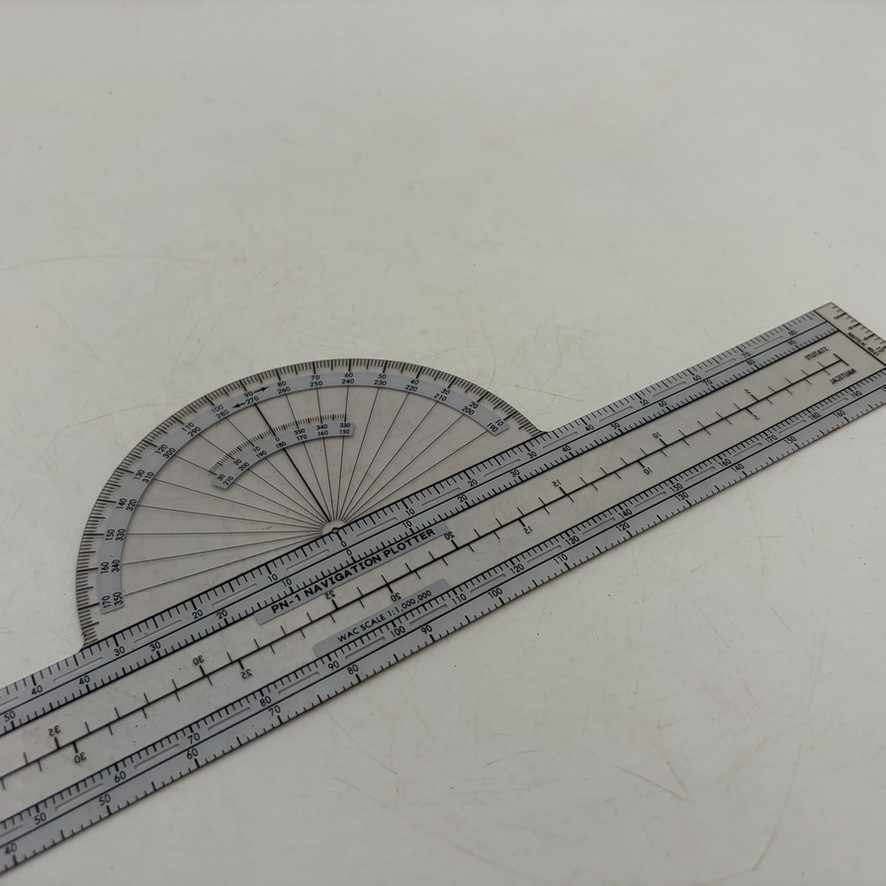 Vintage Jeppesen PN-1 Flight Navigation Plotter