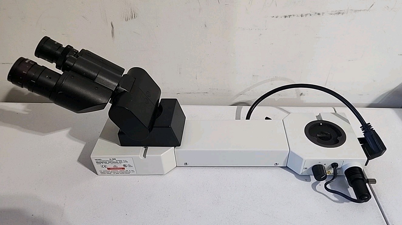 Olympus U-DO Dual Observation Bridge BX Dual View Attachment w/ Olympus Head