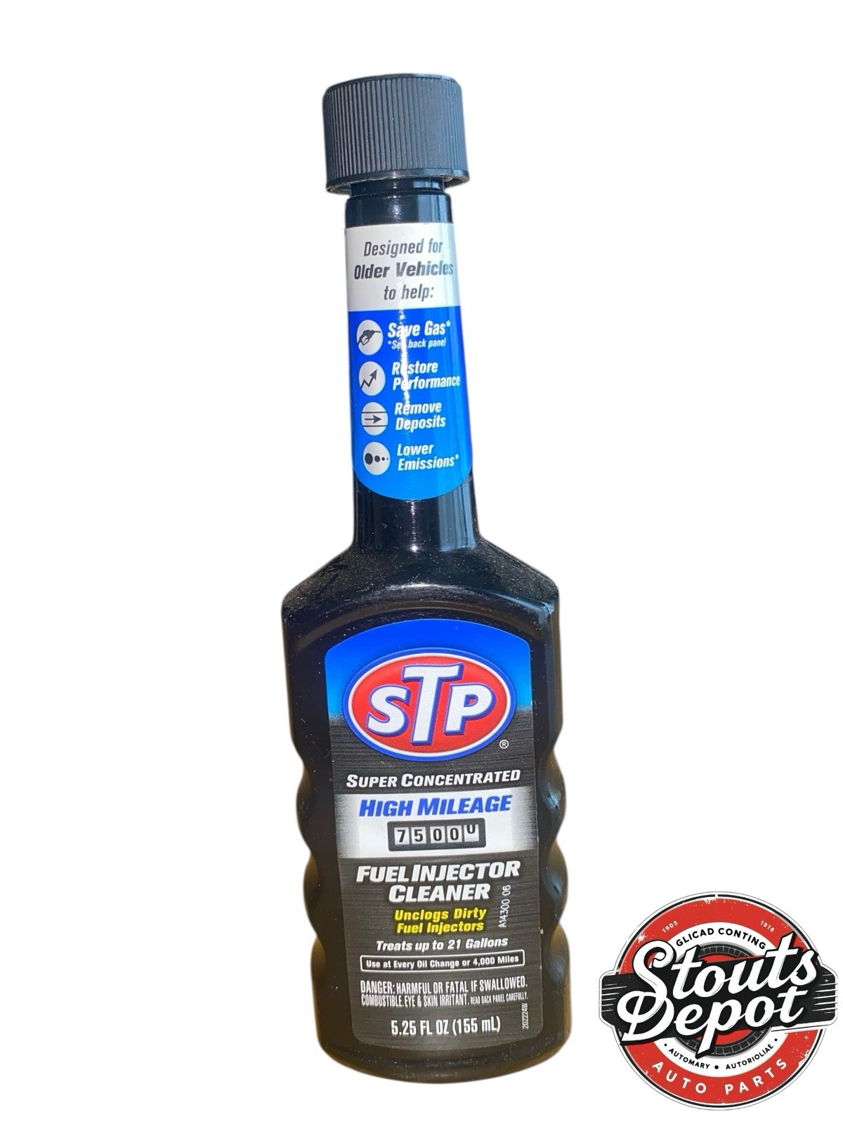 STP Super Concentrated Fuel Injector Cleaner. Unclogs Dirty Fuel Injectors