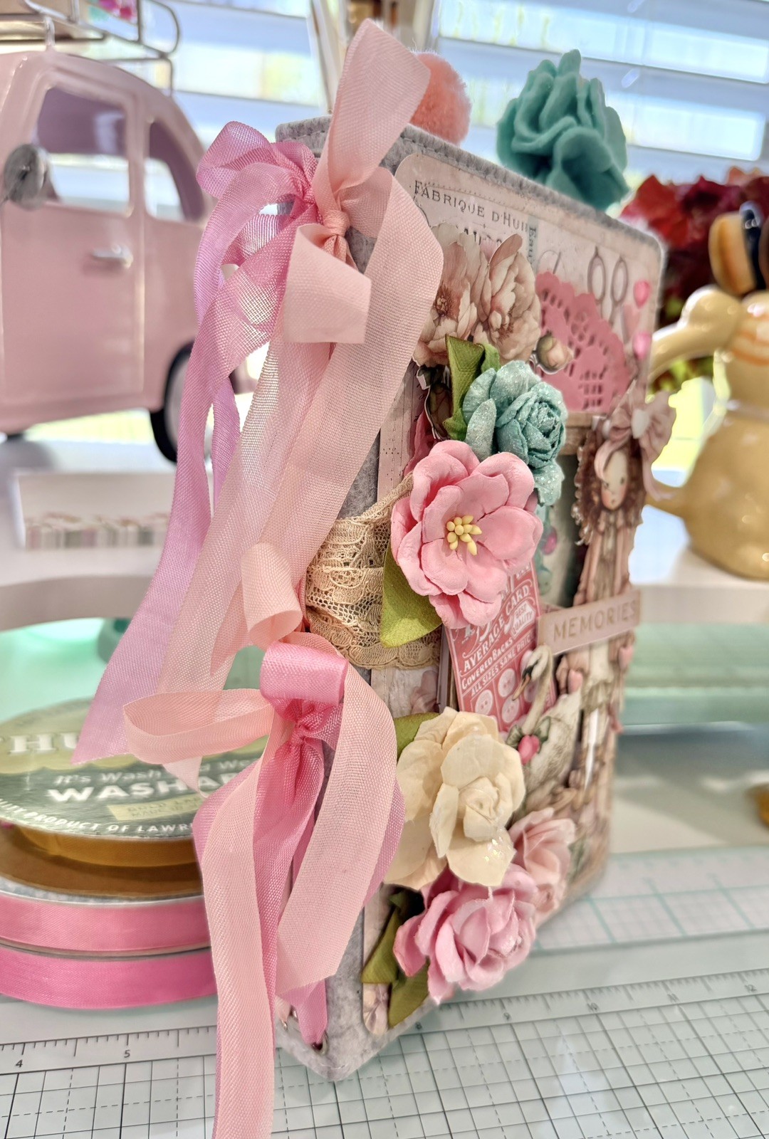 Handmade Scrapbook Junk Journal Mini Album