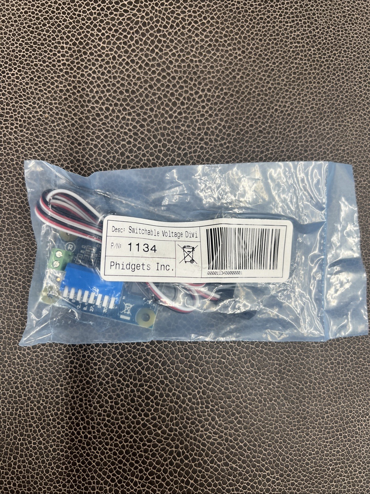 Phidgets 1134_0 Switchable Voltage Divider 11134 Discontinued Phidget 1134 NOS!