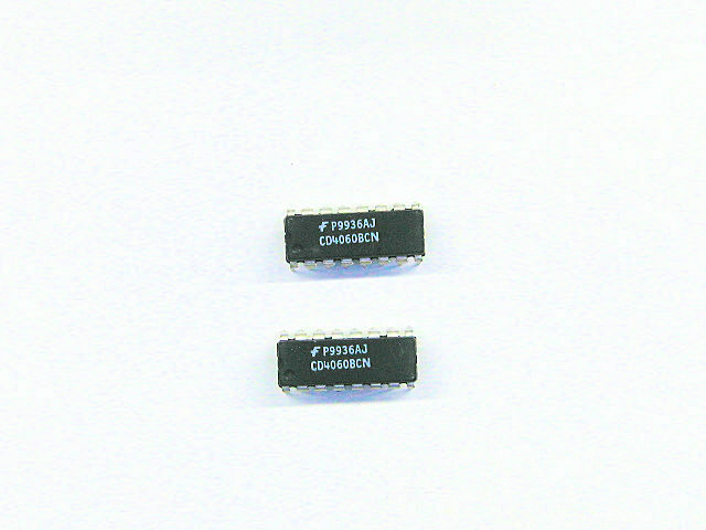 CD4060BCN  "Original" Fairchild 16P DIP CMOS IC  2  pcs