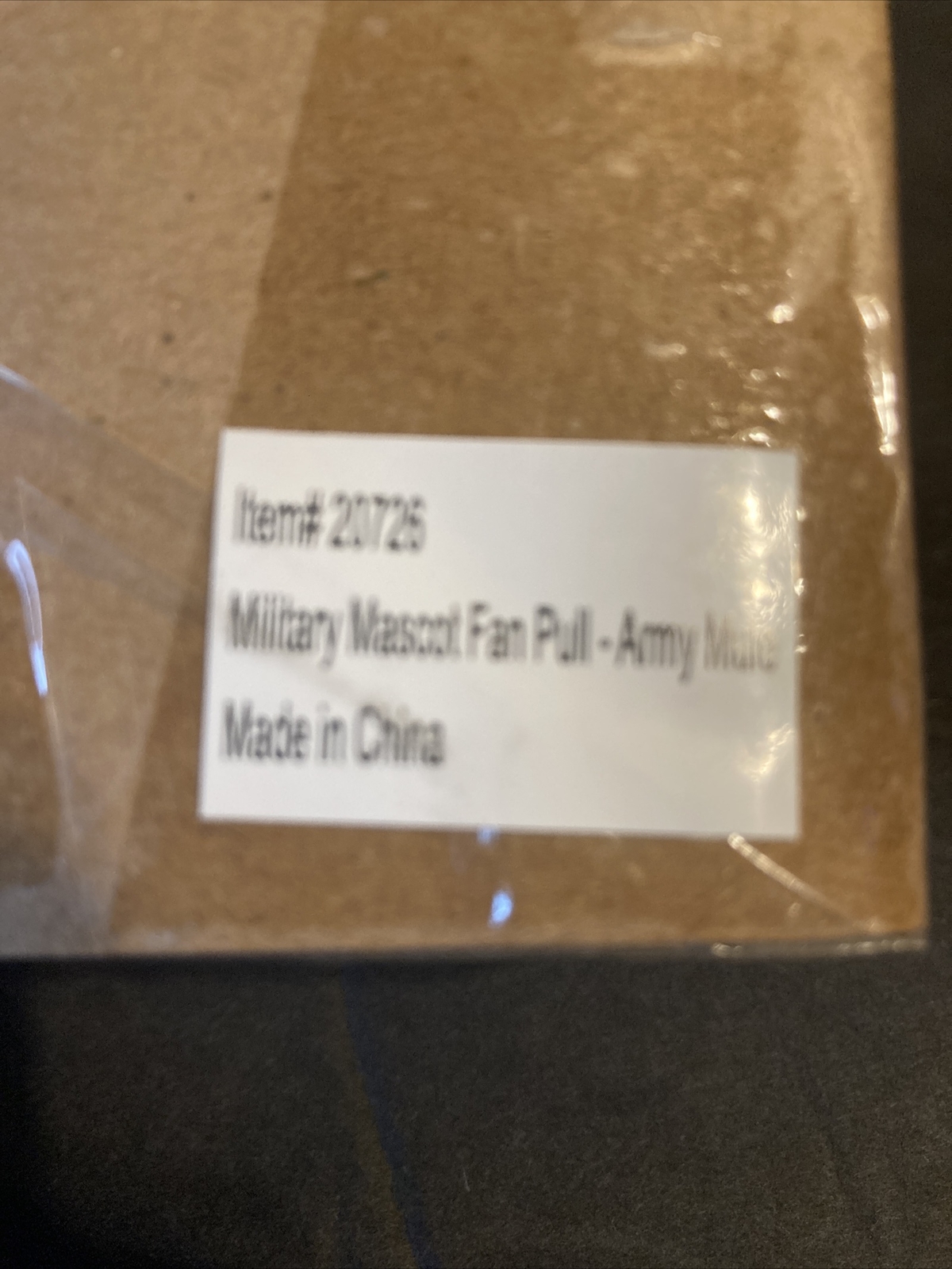 Ceiling Fan Pull Chain, Military Mascots ~ Army Mule