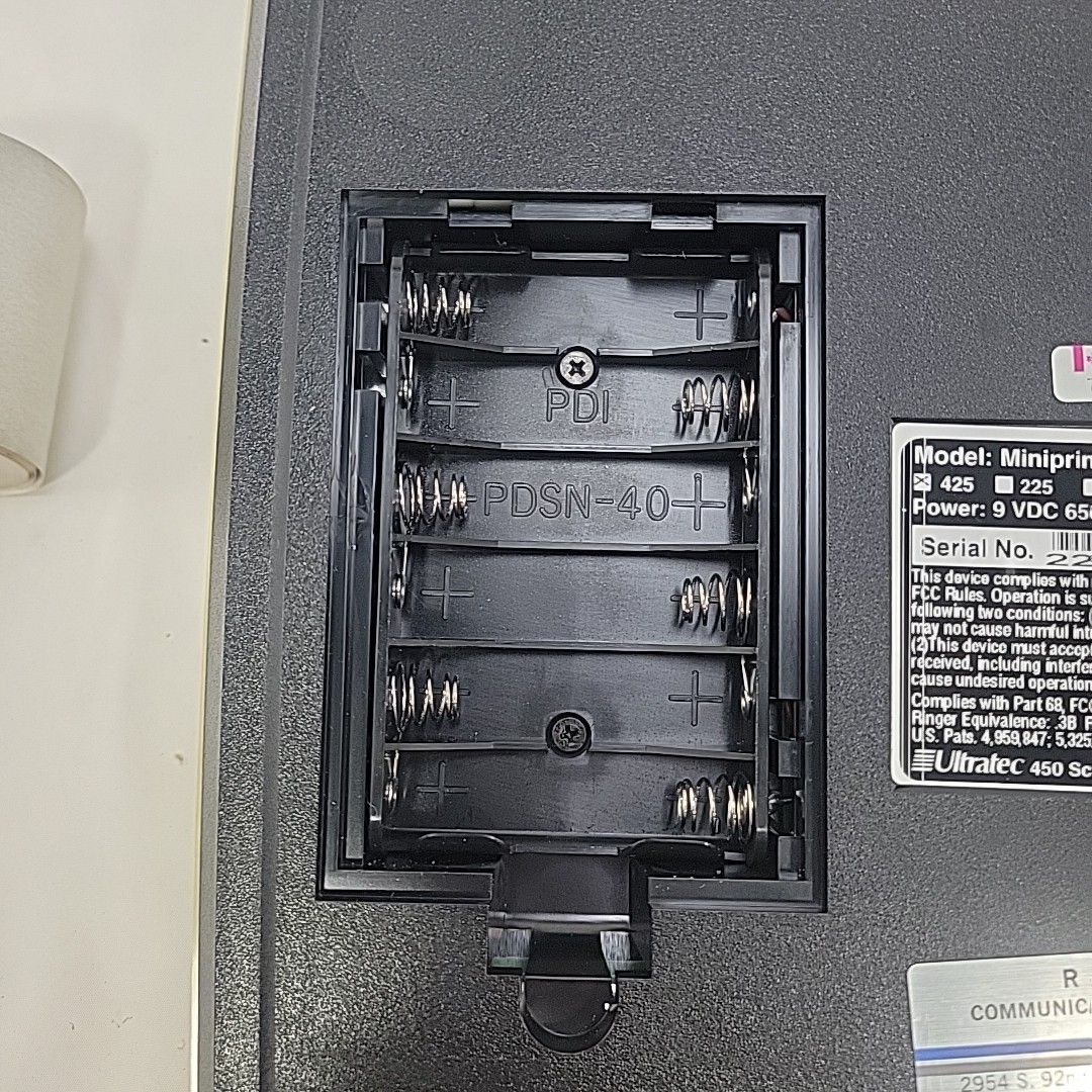 Ultratec Miniprint 425 TTY HEARING IMPAIRED DEVICE