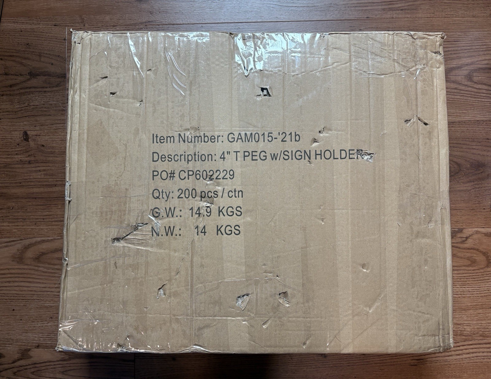 200 Pcs: GameStop Flip Scan Retail Display Metal Peg Board Hooks W/Label Holder