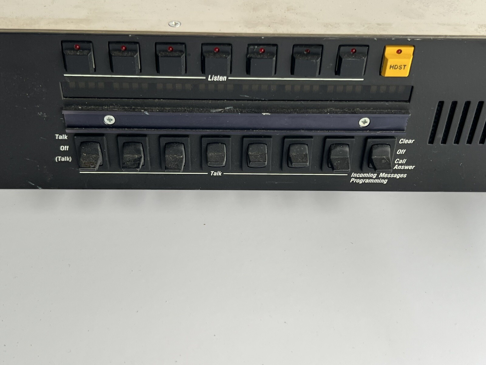 KP 96-5 Telex Matrix Intercom Key Panel Broken For Parts Only