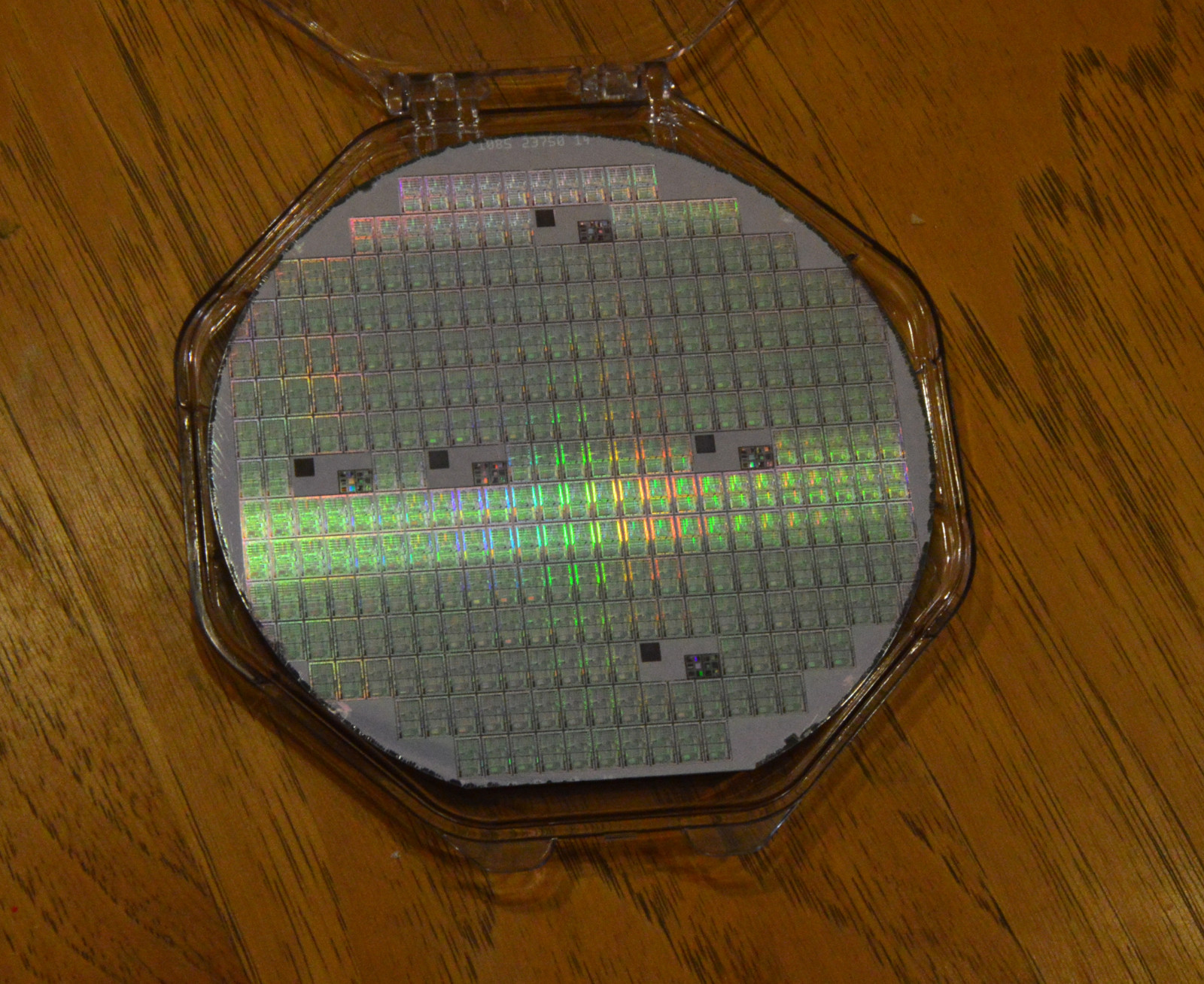 6" Silicon wafer - Performance Semiconductor PR3400 CPU - DECSTATION 5000