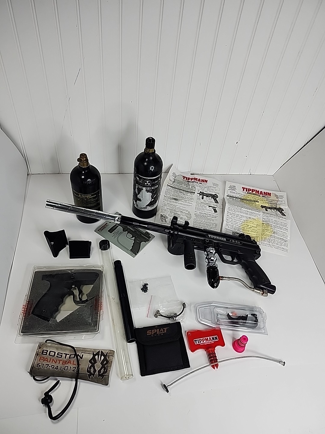 Tippmann A5 Paintball Marker Gun Lot (Untested Parts Or Not Working No Returns)