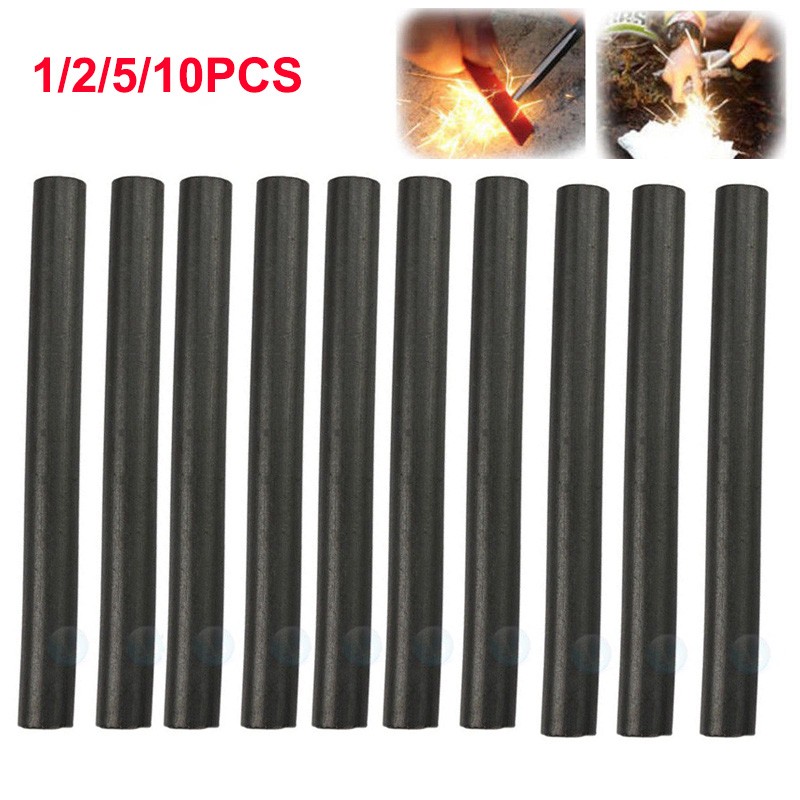 1~10PCS Huge 1/2 x 5" Ferrocerium Rods Flint Fire Starter Survival Camping Tool