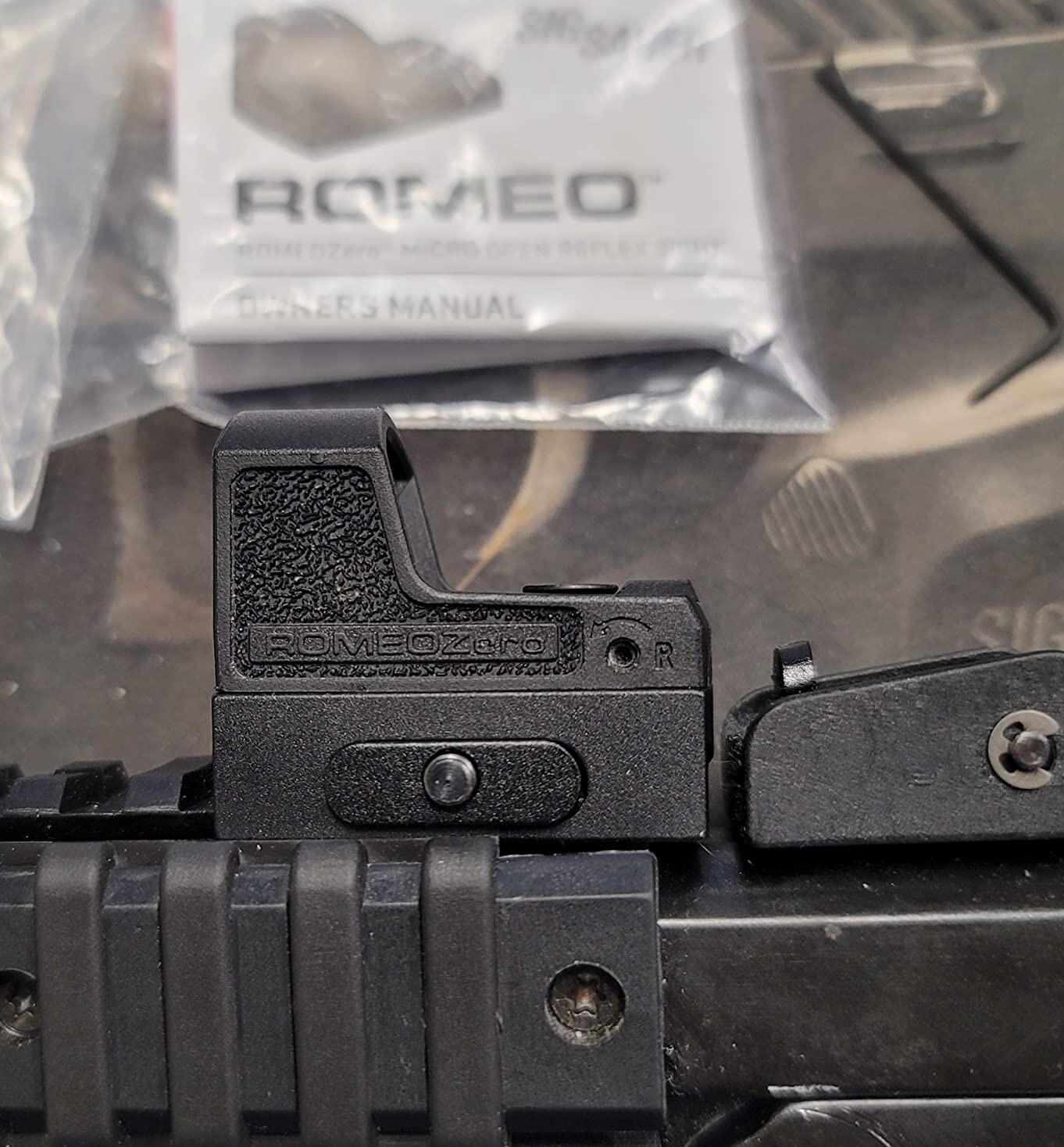 ADE Low Riser Mount for RMS RMSc Footprint Red Dot Sights