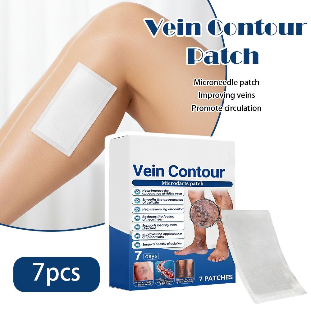 Leg Care Patch VeinTarget Microneedle Patch Varicose Veins & Safe Relief H0B6
