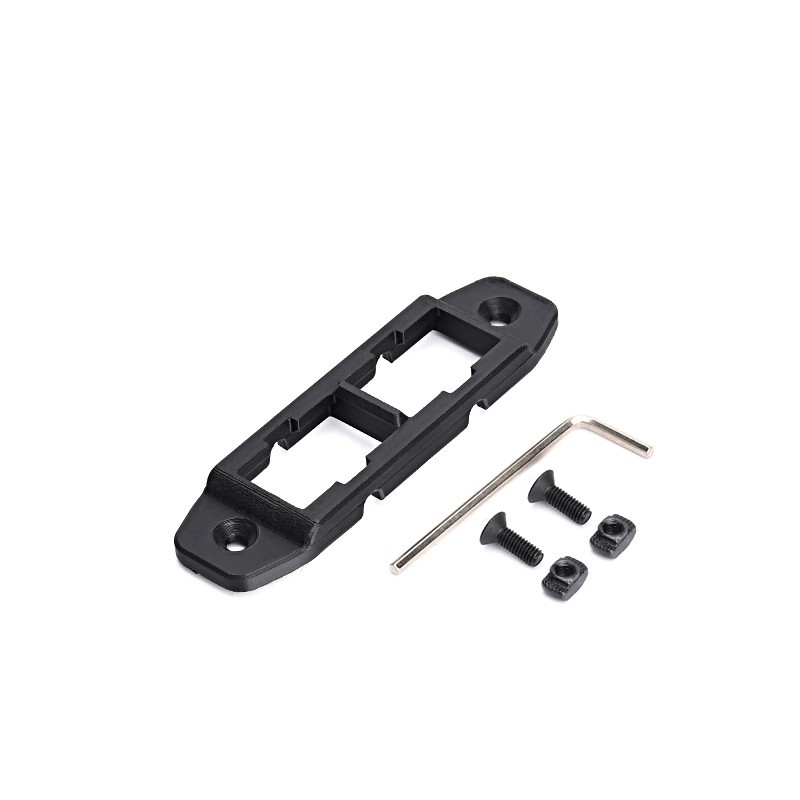 Tactical Dual Button Remote Control Switch SF+2.5 Plug Mlok Rail Mount Adapter