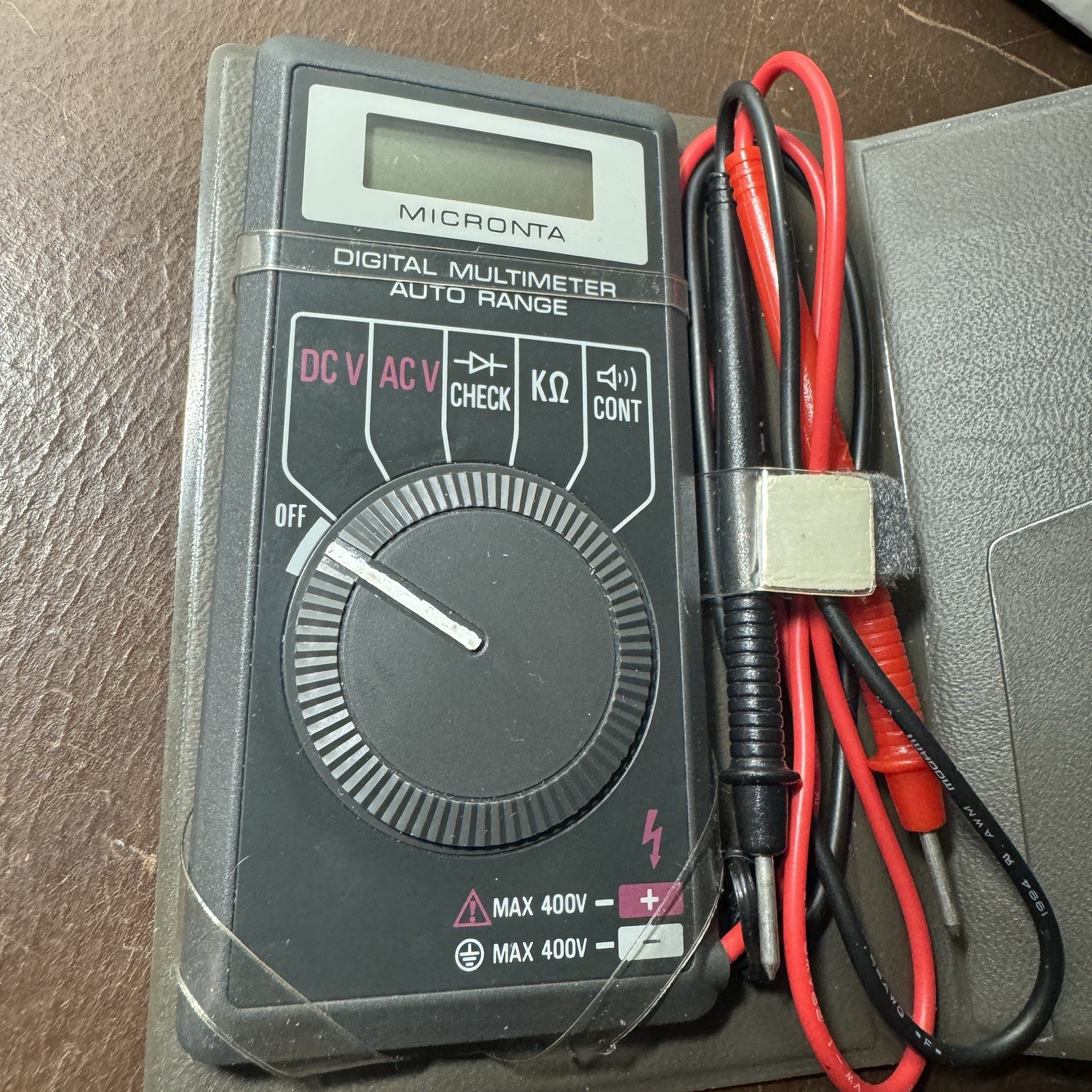 VINTAGE MICRONTA 22-171 POCKET MULTIMETER -WORKS GREAT-