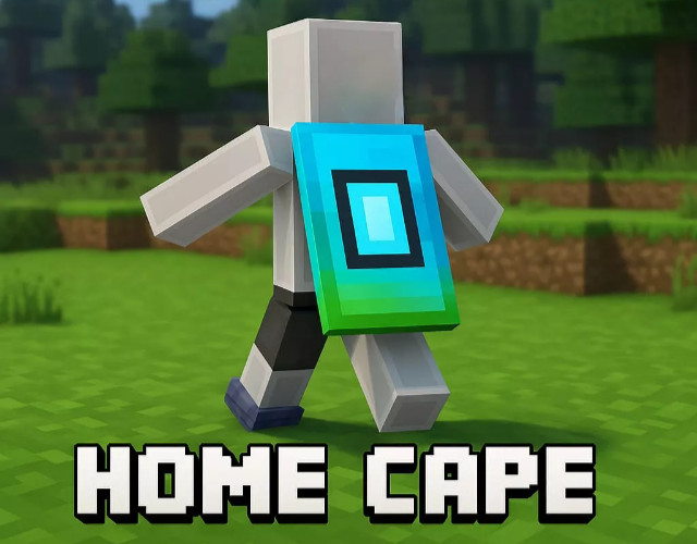 Minecraft Home Cape (GLOBAL Code) | Exclusive | Java & Bedrock