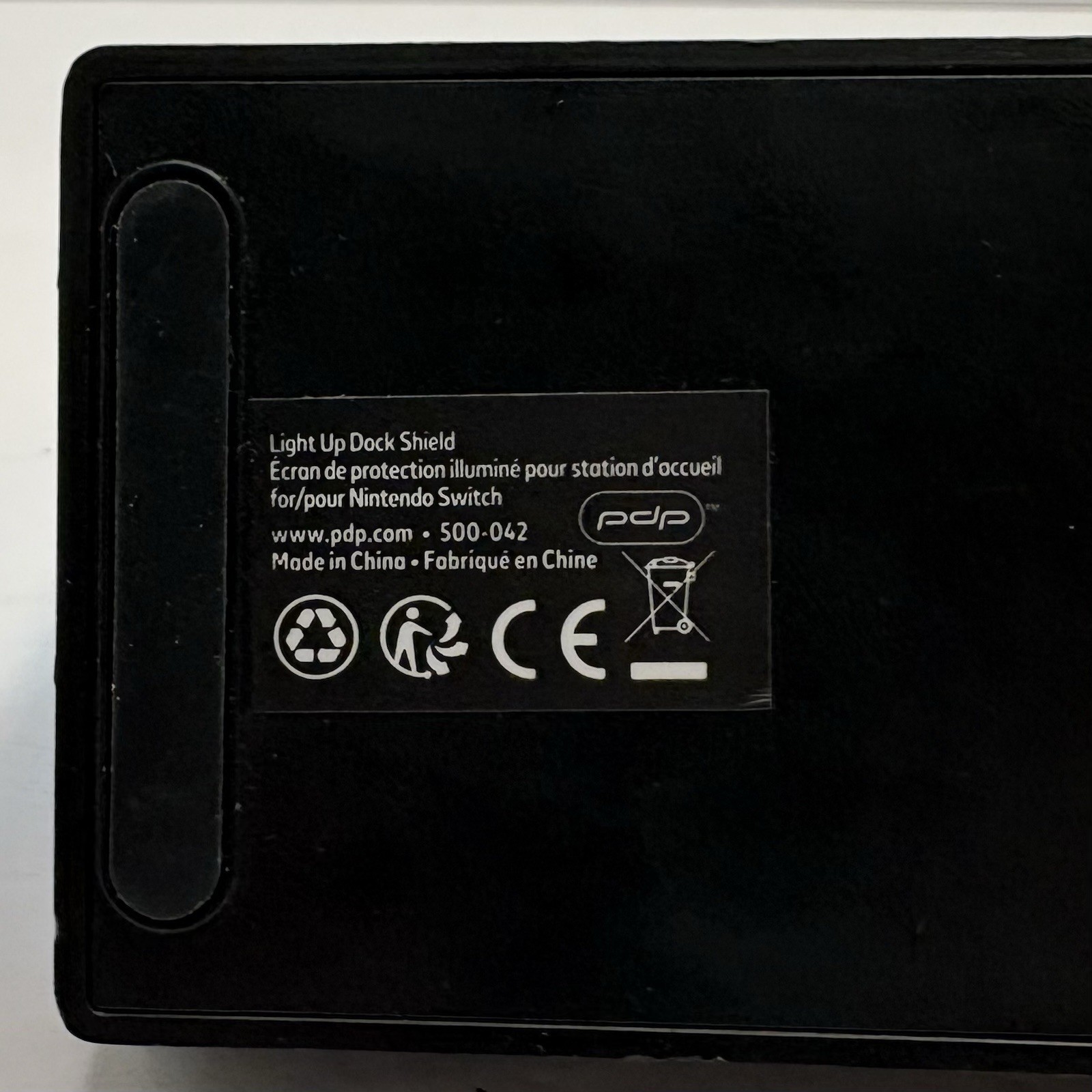 Nintendo Switch Dock Shield Mario Light Up Tested Works
