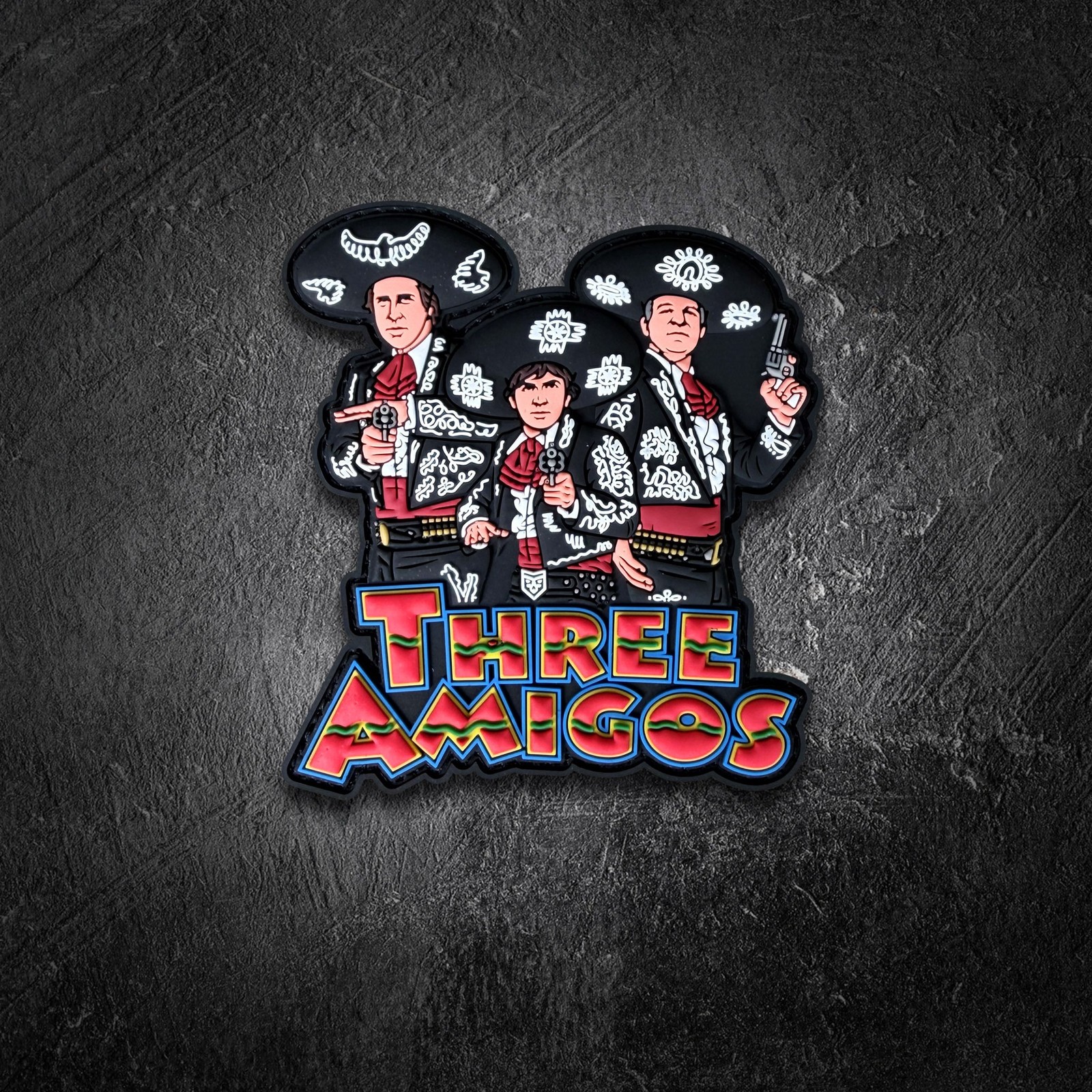 Three Amigos PVC Morale Patch