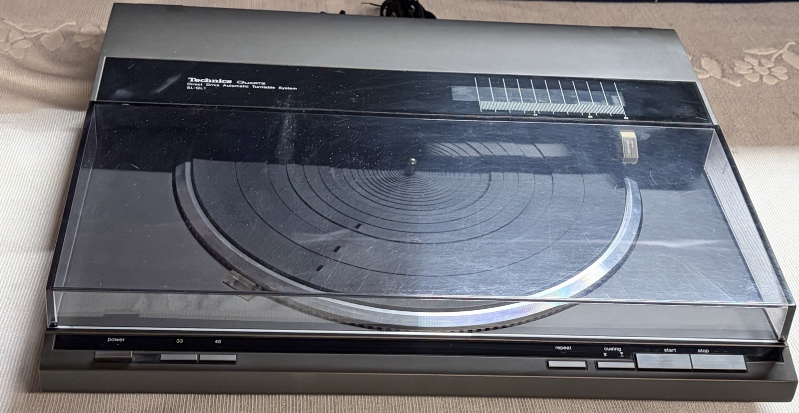 TECHNICS SL-QL1 | Vintage Quartz Linear Tracking Turntable – Good Condition,