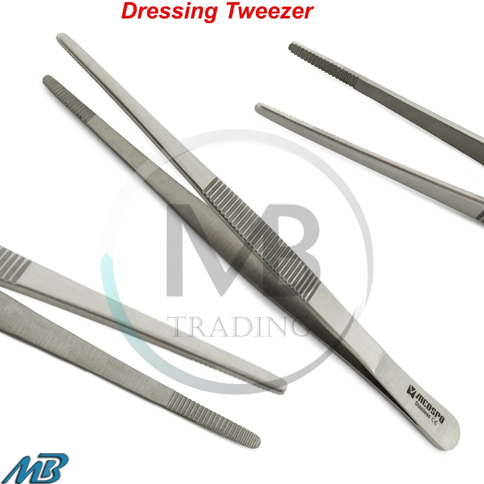 Dressing Tweezers Tissue Thumb Forceps Medical Forceps Surgical Instruments CE