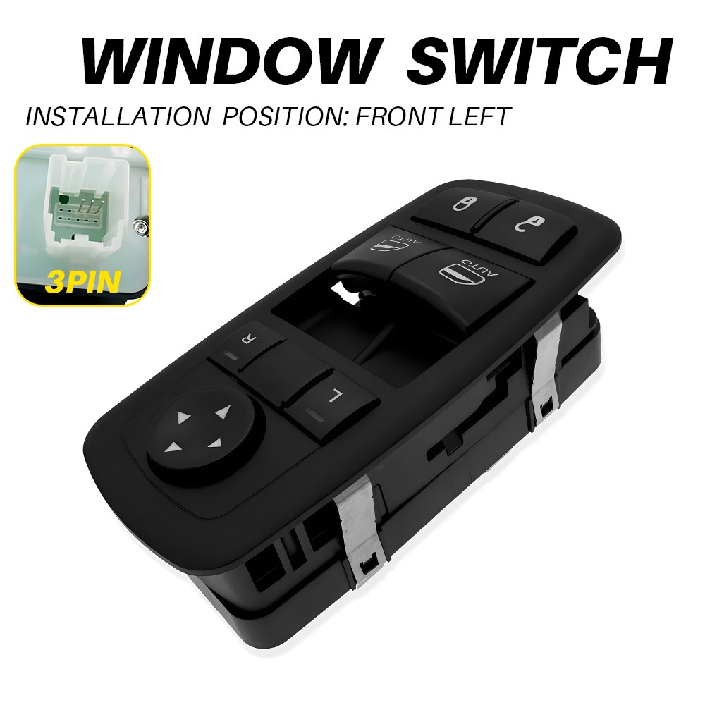 For 2015-2021 2022 Dodge Challenger Front Left Power Door Window Control Switch