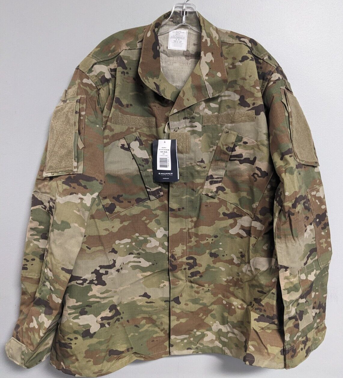 PROPPER - F549521389 - ACU Coat -  50N/50C NyCo - OCP-  Multicam -XL/XL - New