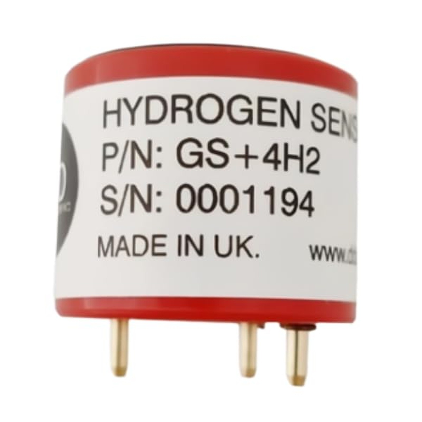 AII DDS Hydrogen Sensor GS+4H2, Repl. for City 4HYT and Membrapor H2/M-100