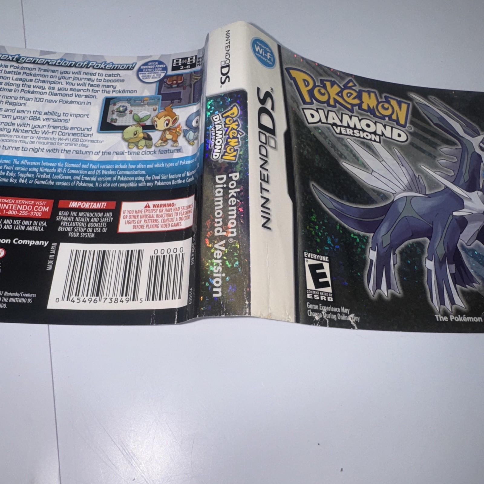 REPLACEMENT ( CASE ONLY ) Pokémon: Diamond Version & Ranger ( Nintendo DS, )