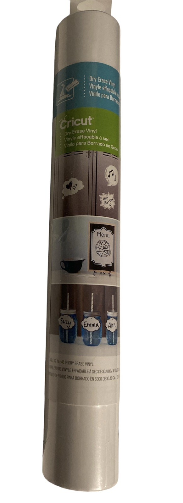 Cricut Dry Erase Vinyl 12x48 Roll NEW