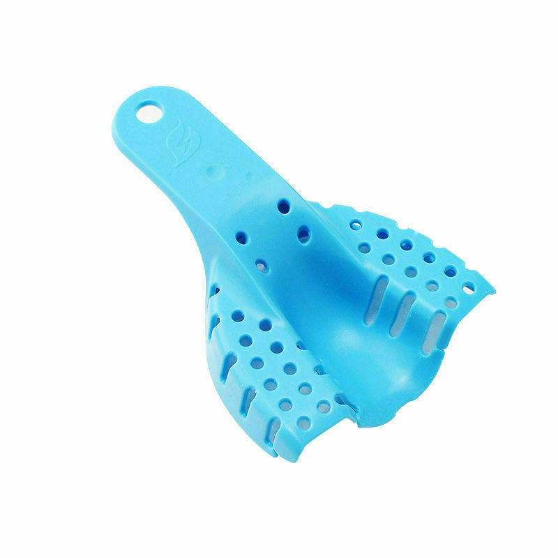 10 Pcs Dental Impression Tray Trays Plastic 5 Sizes Autoclavable Upper & Lower