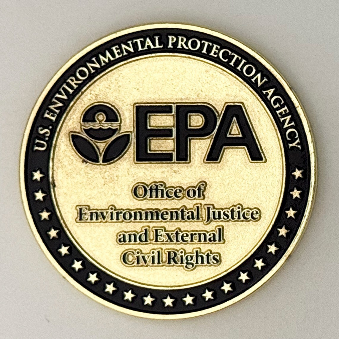 EPA OEJECR Environmental Justice Challenge Coin 2#15