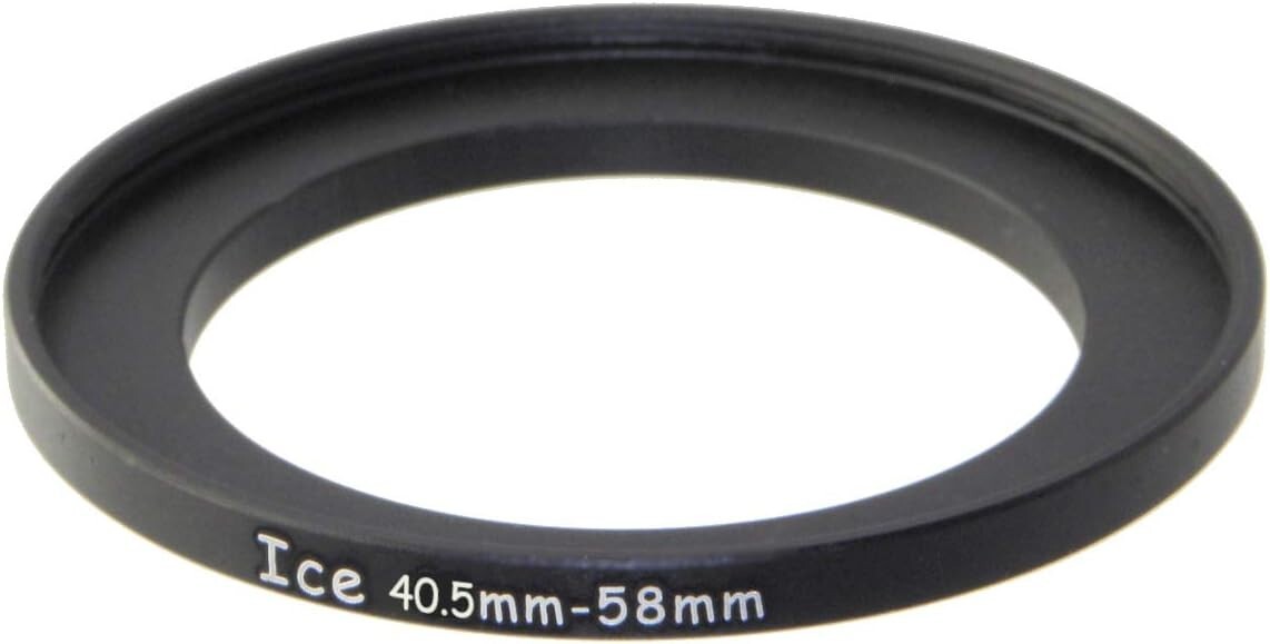 ICE 40.5mm to 58mm Step Up Ring Filter/Lens Adapter 40.5 Male 58 Female