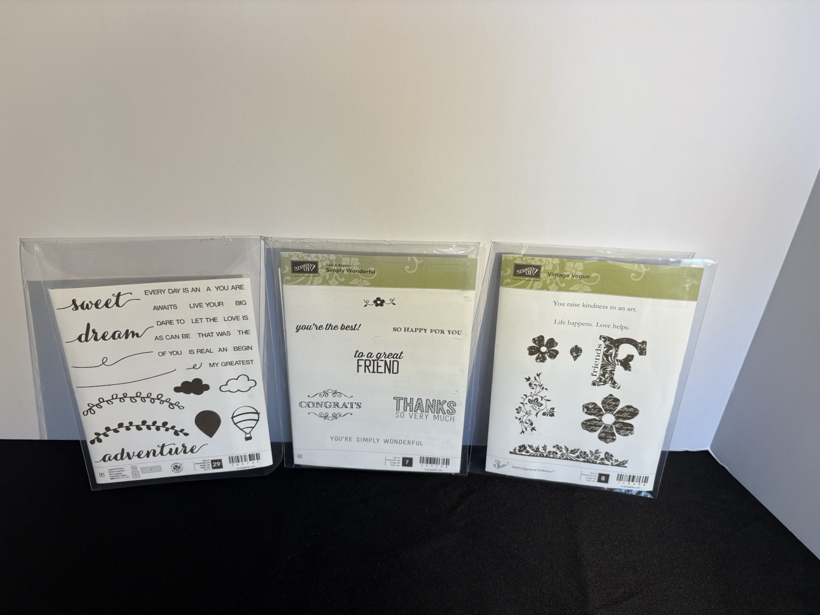 Stampin Up! Bundle Of 3 Stamp Sets