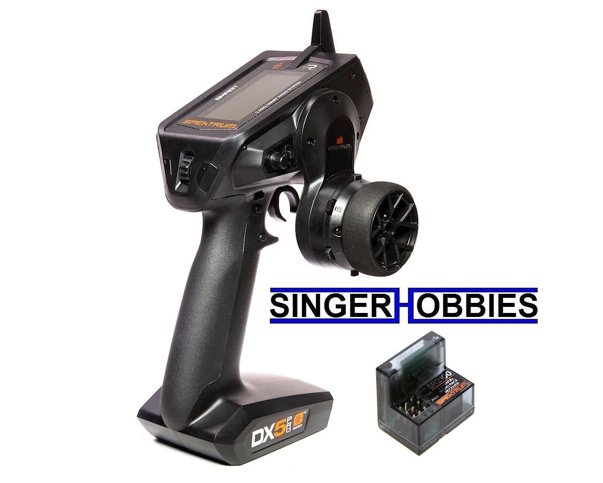 Spektrum SPM5025 DX5 Pro 2021 5-Channel DSMR Surface Radio w/SR2100 Receiver