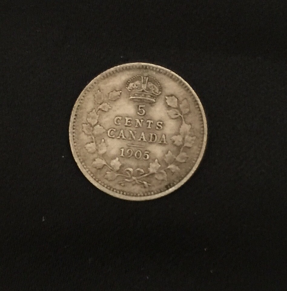 Canada 5C 1905 AU (#1714)