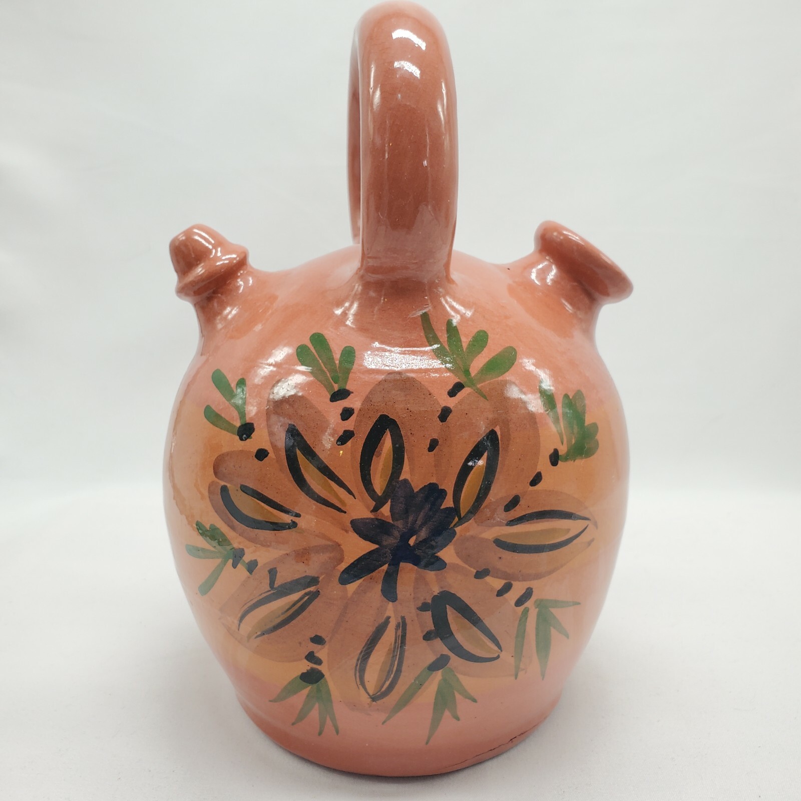 Vintage Havana Cuban Used at Restaurant La Zaragozana Rum Wine Jug 1940s-50s