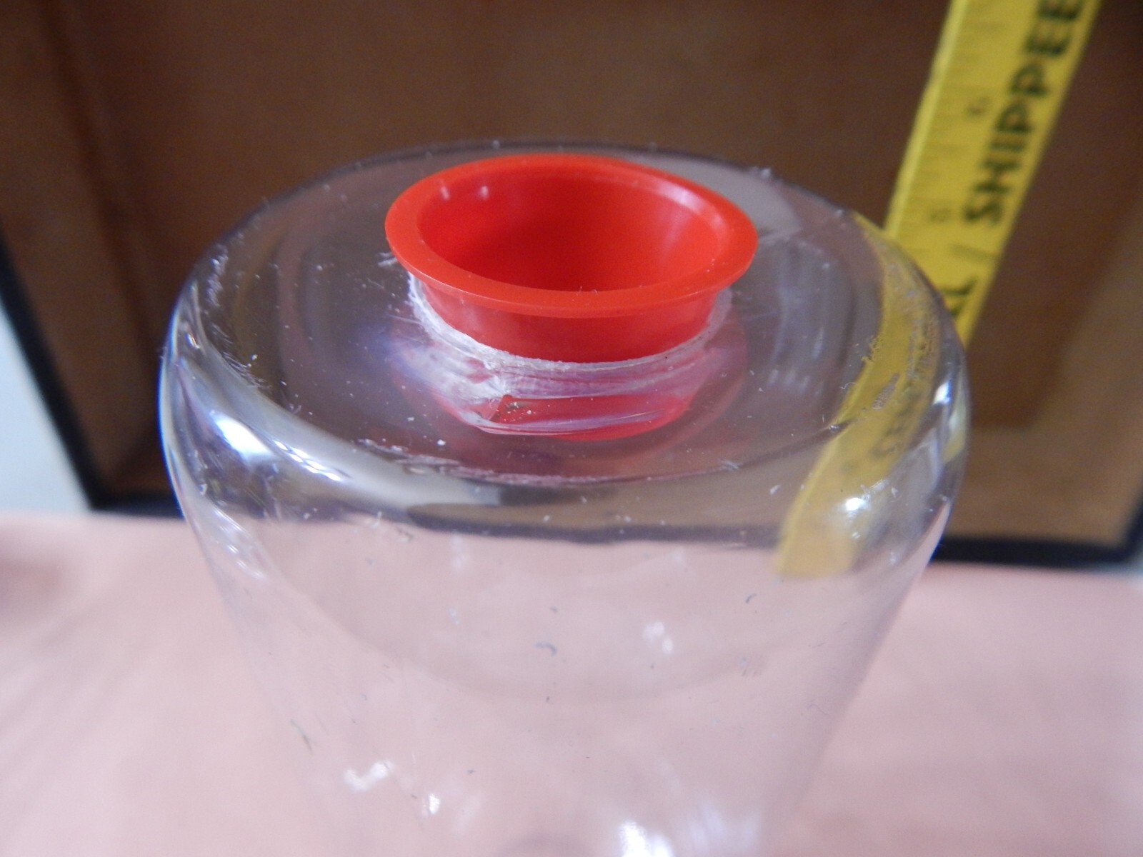 MEC RELOADING PRESS REPLACEMENT POWDER / SHOT BOTTLES PET CLEAR W/ PLUG & LID