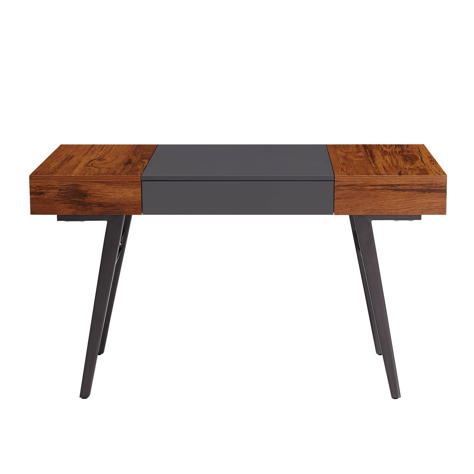 Techni Mobili Writing Desk Workstation w/ Multi-Storages & Pull-Out Front Drawer
