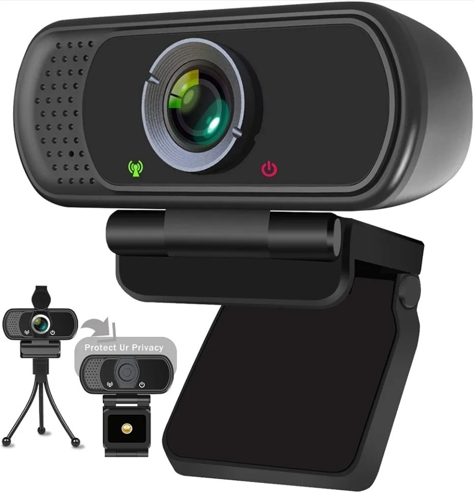 Computer Webcam Wide Compatibility Angle Adjustable Stable Base N5 1080 webcam
