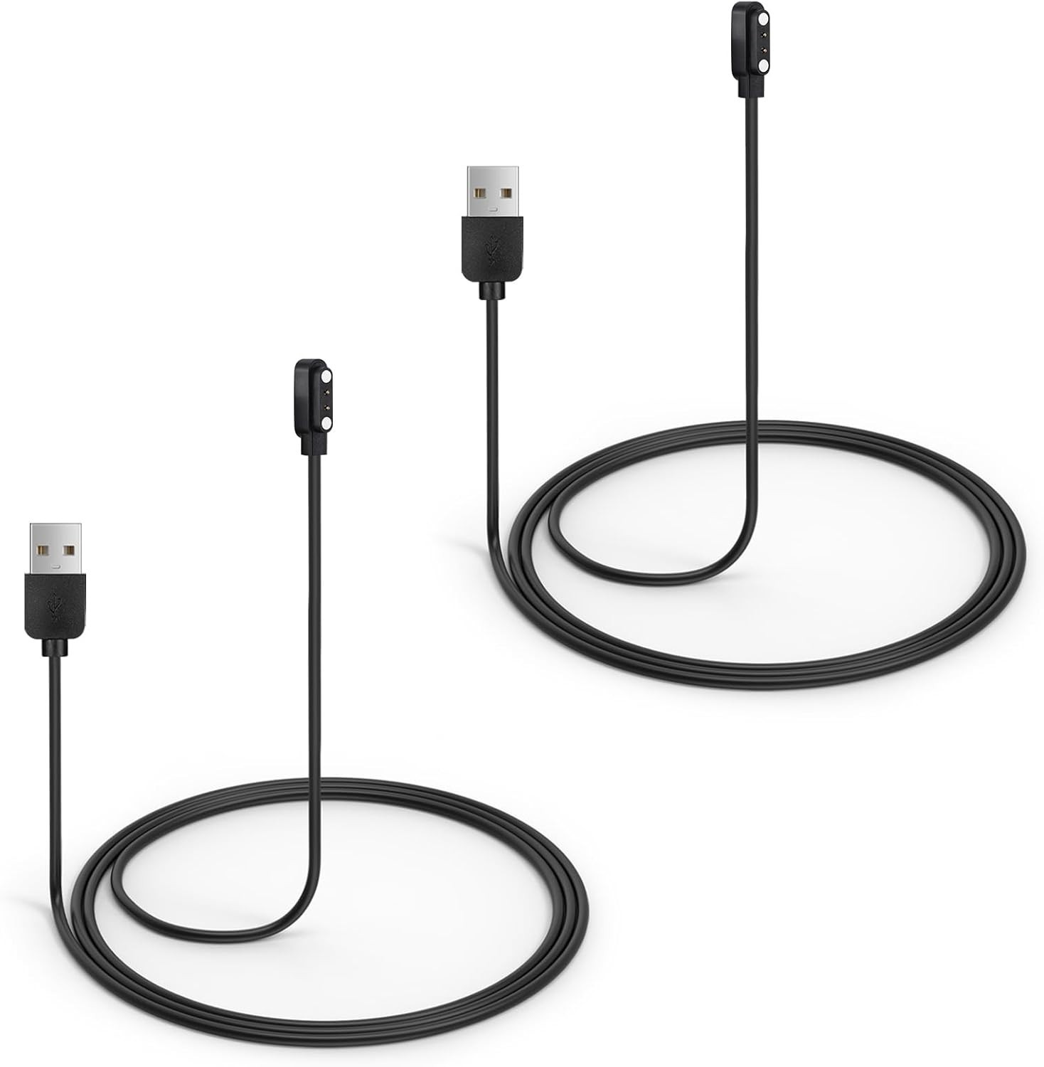Versatile 2-Pack Magnetic Charger for Dog Bark Collar - Indoor & Outdoor Use