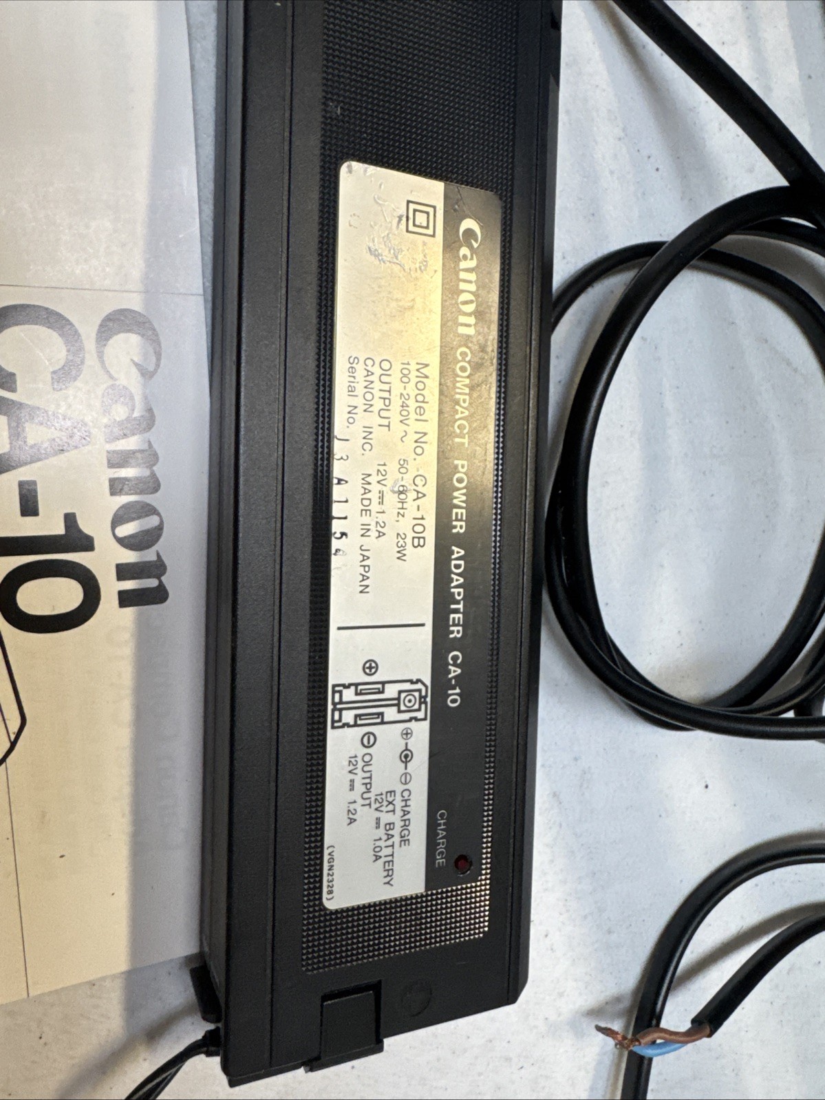 Canon CA-10 Compact Power Adaptor Untested