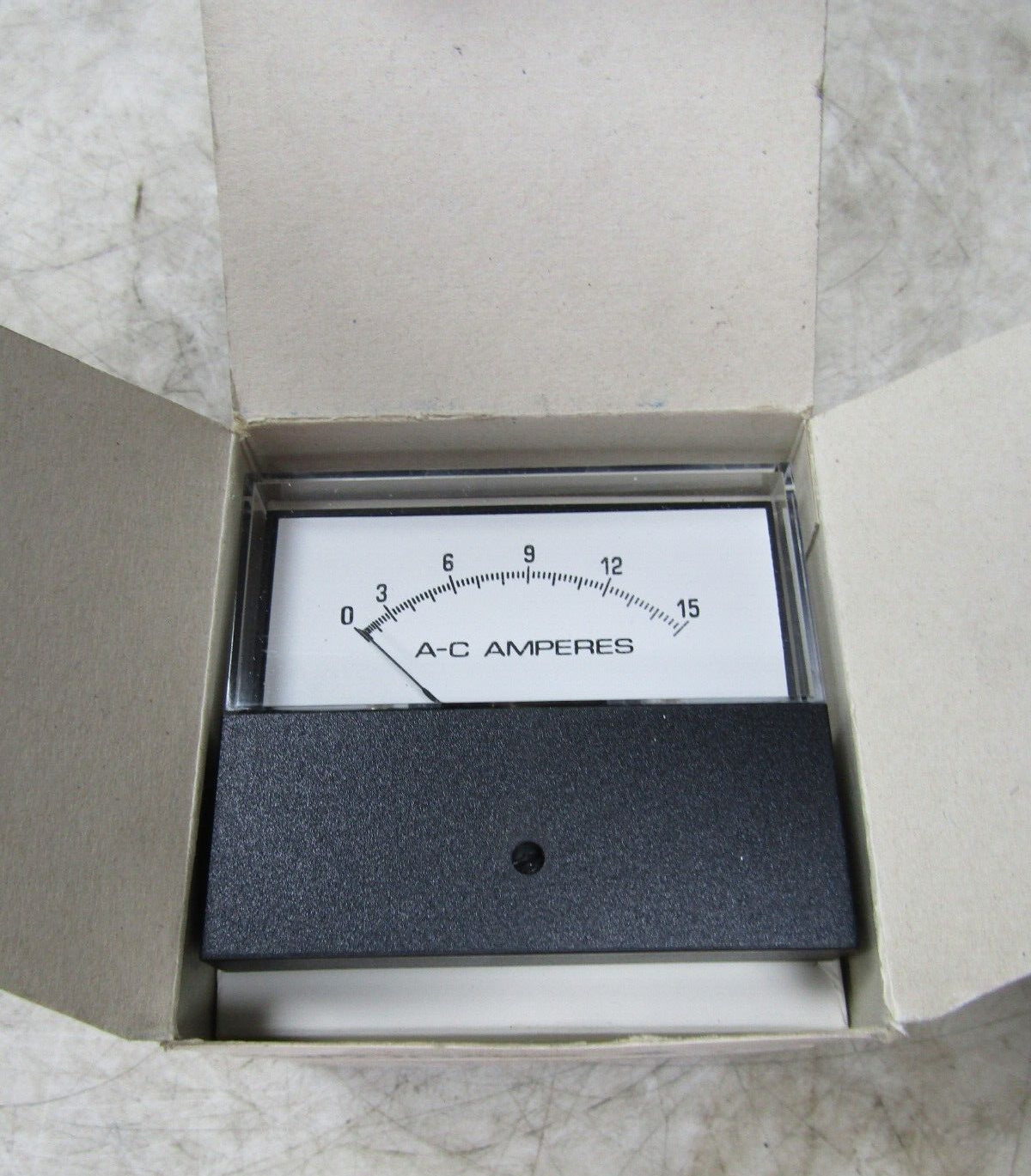 💥NEW YOKOGAWA 0-15 AMP PANEL METER 02-02615