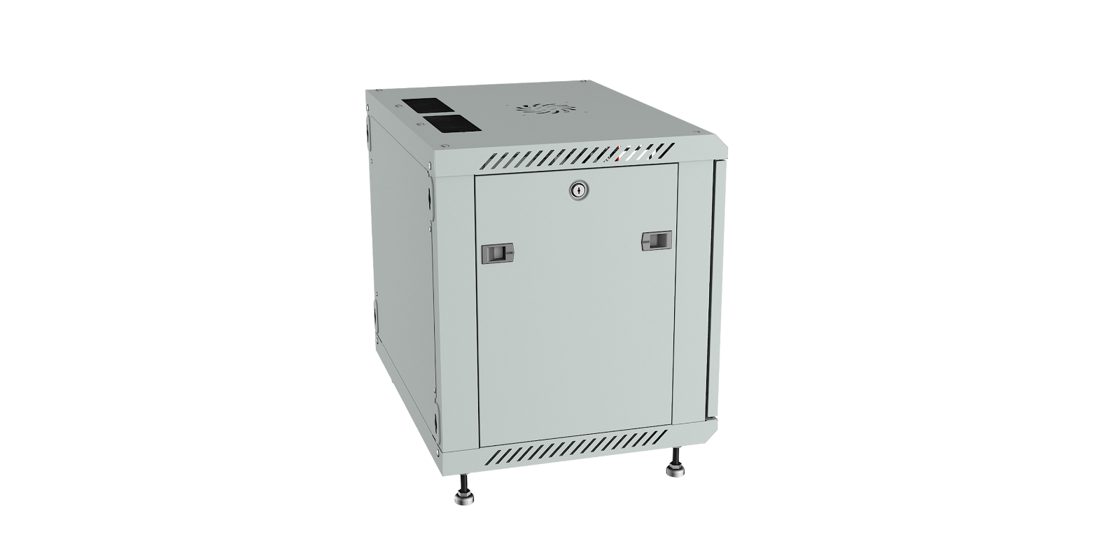 9U Wall Mount Server Rack Data Enclosure Network Cabinet GRAY IT 24" Depth
