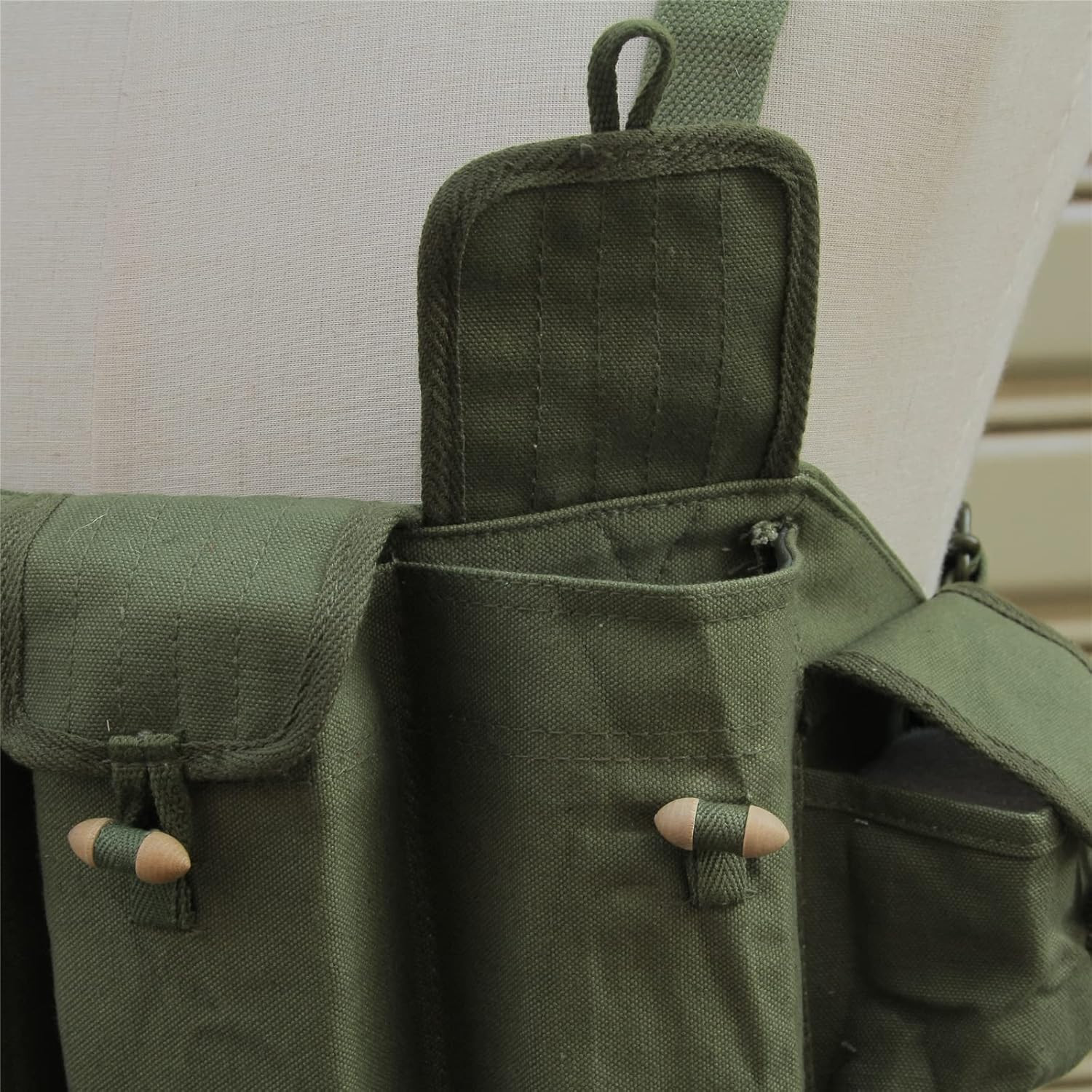 M313 Norico Chicom Type81 7.62 * 39Mm AK Tactical Chest Rig Ammo Bandolier 6 Pou