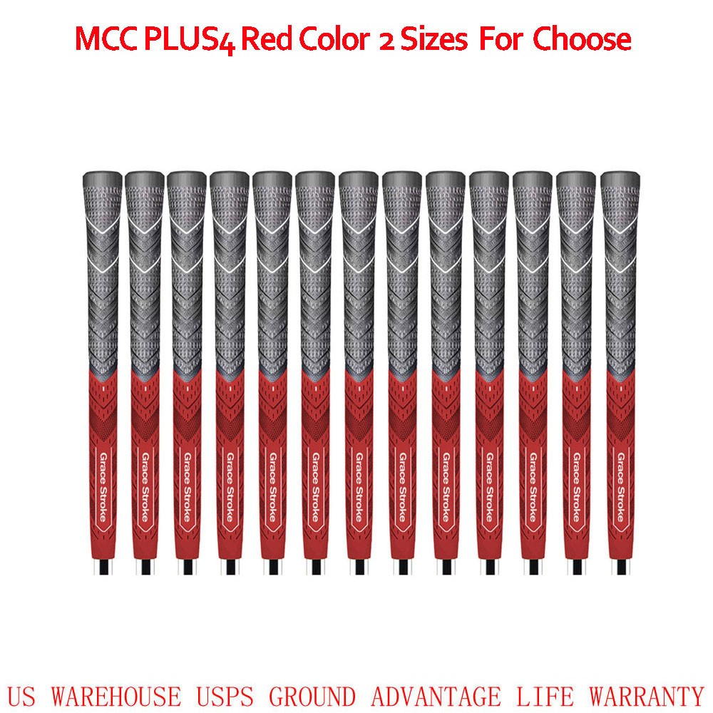13x Golf Girp Golf Club Grip Golf Grips Anti-slip 60R Red Gracestroke Best Grip