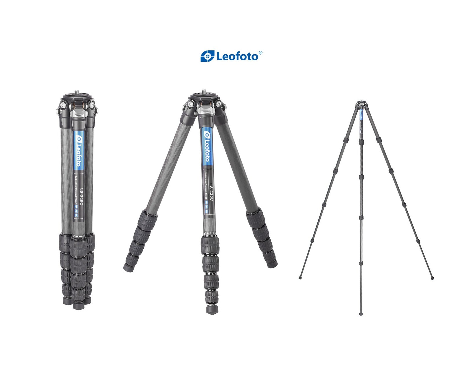 Leofoto LS-225C Ranger Series Tripod Set - LS-225C+DC-222C