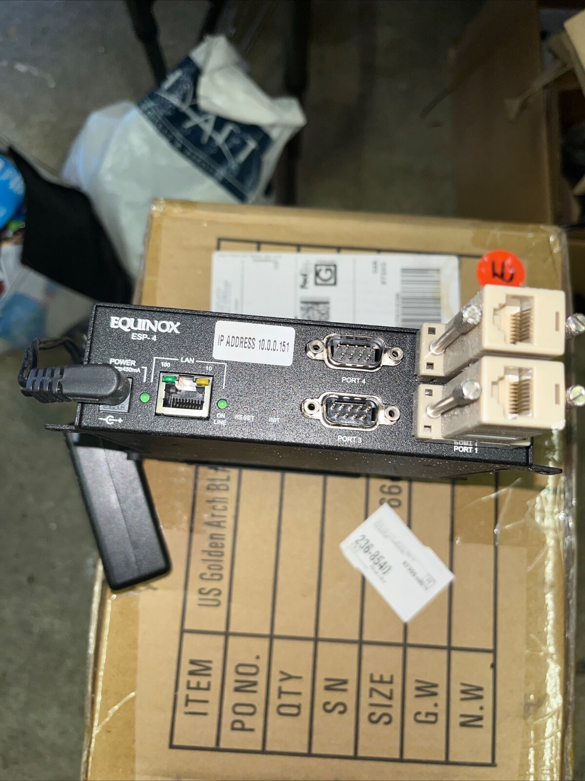 Equinox ESP-4 Used Working Pulls