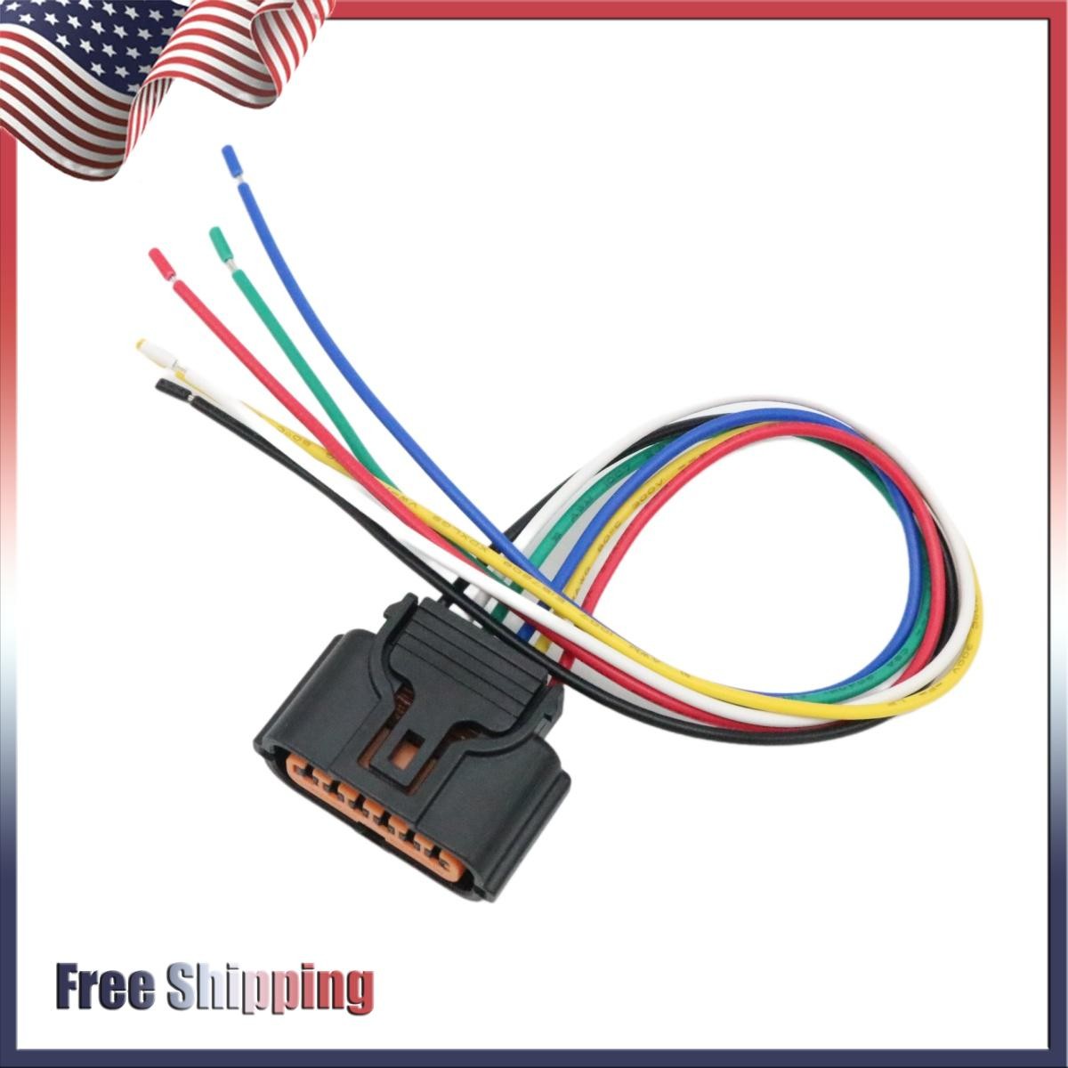 6-Way Parking Distance Sensor Connector Harness For 2019-2021 Hyundai Santa Fe