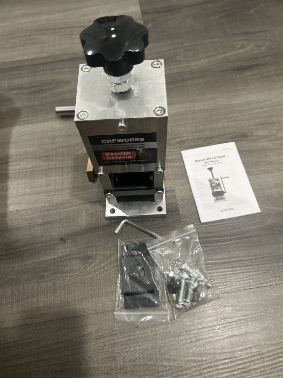 Creworks Manual Wire Stripping Machine