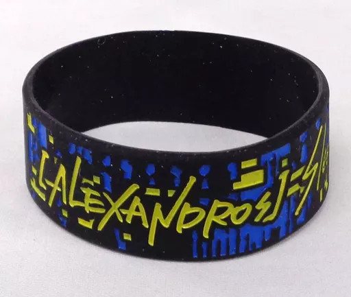 Alexandros Sleepless in Japan Tour Yellow Rubber Wristband Accessory Used