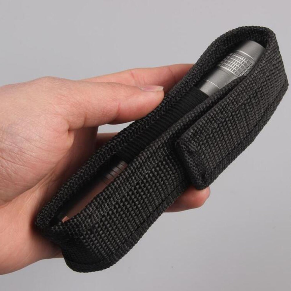 5 Pcs Flashlight Pouch Storage Bag Belt Holder Led Lighting Strap