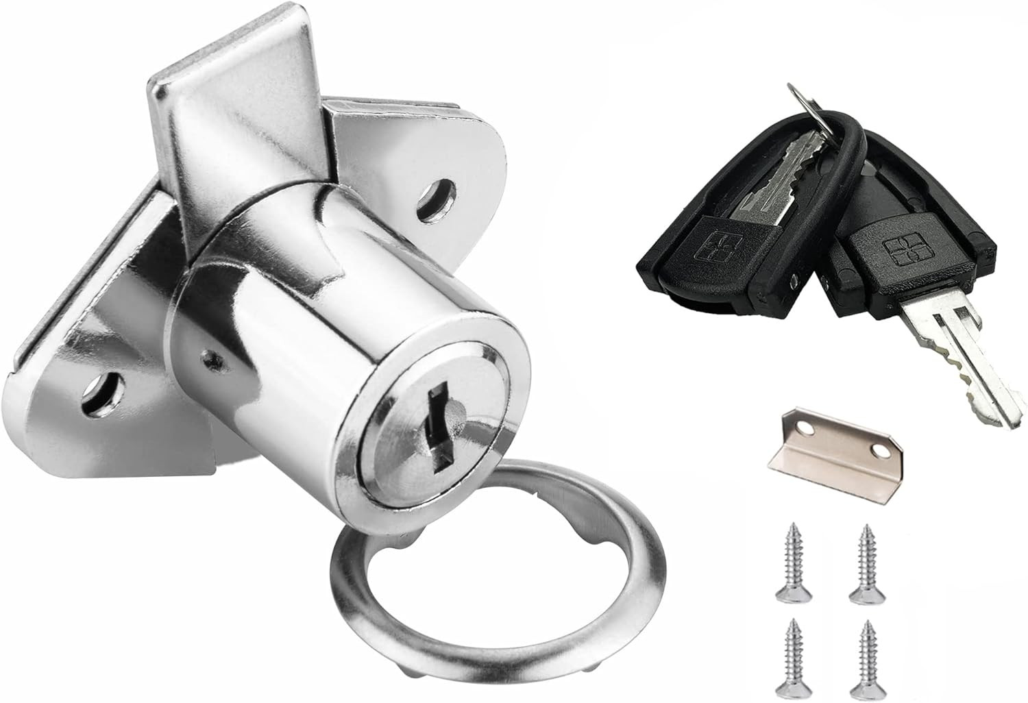 801 Office Furniture Desk Drawer Lock Cabinet Door Locker with Keys 7/8 In. outs